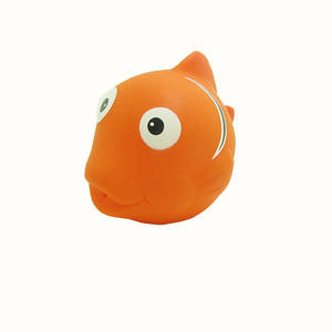 Animaux en caoutchouc naturel pour jouets de <span class=keywords><strong>poisson</strong></span> de bain d'éclaboussures d'eau de bain jouets doux pour bébé - Product Image 2