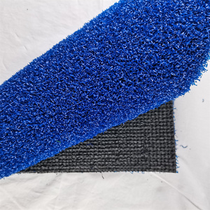 Césped artificial de césped azul sintético de alta densidad para suelos deportivos de canchas de hockey/Golf/Tenis/pádel - Product Image 5