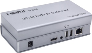Extenseur <span class=keywords><strong>KVM</strong></span> <span class=keywords><strong>HDMI</strong></span> 200M 1080P <span class=keywords><strong>HDMI</strong></span> TX RX jusqu'à 200m sur IP avec <span class=keywords><strong>KVM</strong></span> - Product Image 3