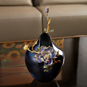 Vaso Decorativo in Ceramica e Porcellana RORO, Design Moderno e Lussuoso <span class=keywords><strong>con</strong></span> <span class=keywords><strong>Dipinti</strong></span> Smaltati per Casa, Ufficio, Ristorante e Hotel - Product Image 3
