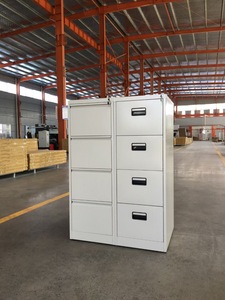 Gabinete de almacenamiento de metal Gabinete de cajones de acero para archivos Metal 2 3 4 Cajones Gabinete de almacenamiento de archivos con cerradura de llave Armario - Product Image 6