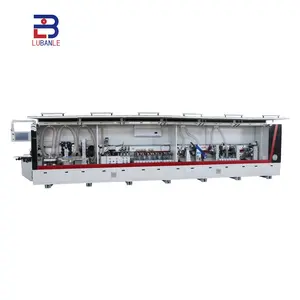 LB896 Automatic wood edge bander PVC MDF ABS cabinet door JC edge banding machine for woodworking