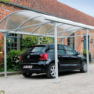Dos coches prefabricados Policarbonato Carport Metal Carports para la venta - Product Image 5