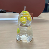 Nieuwe fruitthema Vaseline beer knuffel, schattig beer-vormig traag terugverend squishy speeltje, anti-stress fidget speeltje