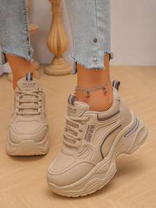 Mules à plateforme de 8 cm avec talon compensé caché, style vintage, confortables et polyvalentes, chaussures décontractées idéales pour les petites femmes - Product Image 4
