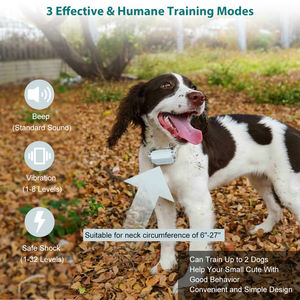 Para PATPET 2025, el más nuevo Collar de entrenamiento recargable para perros, Collar de ladridos electrónicos, <span class=keywords><strong>Control</strong></span> remoto de choque con cable, PC duradera - Product Image 4