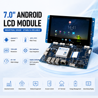 Monitor LCD TFT Industrial de 7 Pulgadas, 1024*600, Quad-core 1.3GHz, Android 7.1, Módulo de Pantalla Táctil Inteligente Integrado