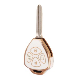 Las fundas para llaves de coche transfronterizas más vendidas de Huanyue son compatibles con Toyota Camry, Reiz, Previa, Corolla y Mitsubishi. - Product Image 2