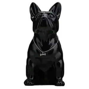 Factory Outlet Eco Friendly Light Home Decorations Customized Resin Art Dog Sculpture