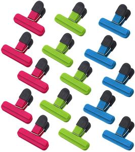 ที่มีสีสันที่กำหนดเองชิปคลิปถุงอาหารถุงปิดผนึกคลิปที่มีด้ามจับที่ดีสำหรับถุงขนมขบเคี้ยว - Product Image 2