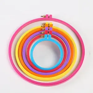 China Factory Adjustable ABS Plastic Hexagon Embroidery Hoops, Embroidery  Circle Cross Stitch Hoops, for Sewing, Needlework and DIY Embroidery  Project 320x295mm in bulk online 
