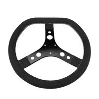 Volant de jeu en daim de haute qualité de 350 mm avec logo personnalisé pour simulateur de course Moza Fanatec Thrustmaster, fourniture d'usine