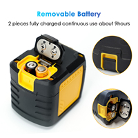 Mini Laser de nivellement automatique à lignes croisées vertes, outils de nivellement Laser de Construction avec fonction complète