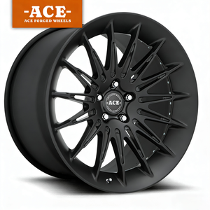 Rines de Aluminio Forjado Personalizados ACE Factory T6061, Rines Negros Personalizados para Porsche, BMW, Audi, Mercedes Benz, Mustang, <span class=keywords><strong>Supra</strong></span> - Product Image 4