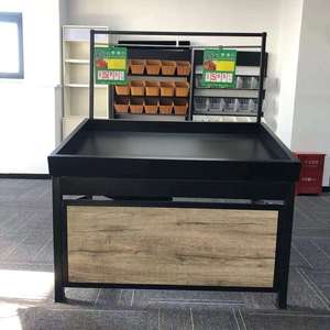 ขายตรงจากโรงงาน ชั้นวางสินค้าสดสำหรับซูเปอร์มาร์เก็ต ลา คาจา เอล เอสแทนเต ชั้นวางผัก<span class=keywords><strong>ผล</strong></span><span class=keywords><strong>ไม้</strong></span>สำหรับร้านค้าปลีก ทำจากไม้ - Product Image 4