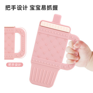 Mordedor para bebé Stanley con forma de helado de silicona, juguete para la dentición de 0 a 24 meses para bebés - Product Image 3