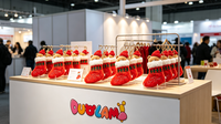 Porte-clés en peluche ours mignon, breloque personnalisée pour cadeau de Noël, idéal pour sac à dos
