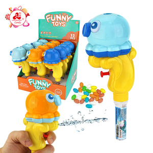 Pistola de Agua con Forma de Ballena Jorobada de Dibujos Animados, Juguete de Agua con Pulverizador a Presión, Caramelo - Product Image 1