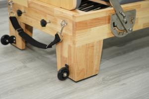 Reformer de Pilates Profesional Ajustable y Económico de Madera de Roble Sólido de Tailandia para Estudios de Pilates y Gimnasios Domésticos - Product Image 3