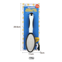 Kit de toilettage pour chats et chiens en gros – Brosse autonettoyante pour l'élimination des poils et massage des animaux domestiques