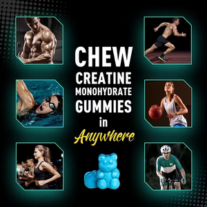 WELLBODY creatina monoidrato Gummie 30000 4 grammi per adulti Private Label fabbrica fornitura non per le donne in gravidanza - Product Image 4