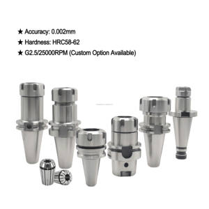 Portapinze ER Economico e Versatile BT CAT SK HSK ER22 25 32 L70 100 per Produzione di Stampi - Product Image 1