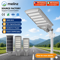 Lampadaire Solaire LED Intégré Prix Usine 100-300W avec Batterie NMC pour Entrepreneurs EPC et Infrastructures Routières