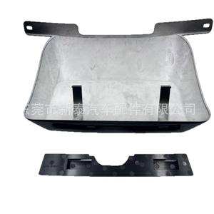 Cubierta de enganche de remolque Gdnewtop para GMC Yukon, Chevrolet Tahoe y Suburban 2007-2014, ABS, blanco perla, negro brillante - Product Image 5