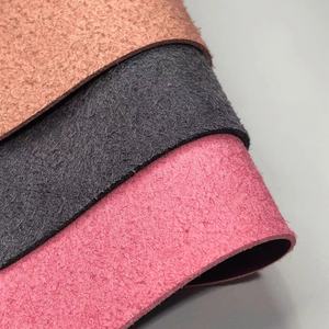 Nappa PU microfibra 1,2mm tela de hoja de <span class=keywords><strong>polipiel</strong></span> sintética PU Vegan Napa cuero para cubierta de asiento de coche - Product Image 2