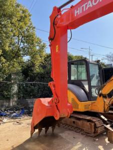 รถขุดไฮดรอลิกแบบตีนตะขาบมือสอง HITACHI EX120 12 ตัน สภาพดี รุ่น EX200 EX60-5 มีสินค้าในสต็อก - Product Image 6