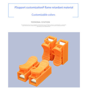 Led aydınlatma beyaz hızlı CH-2 konnektörü için kablo tel en kaliteli iki üç pozisyonlu presleme Terminal bloğu - Product Image 6