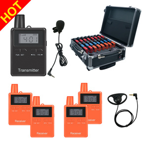 Radios bidireccionales de largo alcance de 2,4G, equipo de guía turístico para entrenador de equitación ecuestre | Sistema de comunicación de árbitro bidireccional - Product Image 3