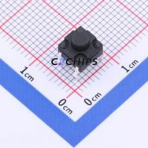 TSG001A05526A Tactile Switch Through hole Component (THT) Switch Round Button 2.6N Through Hole 6.15mm - Product Image 1