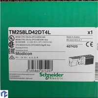 Controlador Modicon M258 TM258LD42DT4L, 42 E/S, 4 Contadores de Alta Velocidad, PLC
