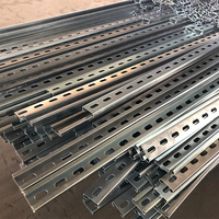 Acier galvanisé pour profilés 41x41 / Profilés en C / Unistrut / Étaiement sismique / Support sismique en acier galvanisé Unistrut en forme de C