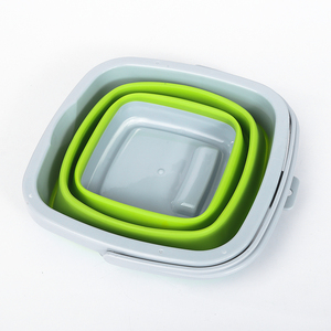<span class=keywords><strong>Seau</strong></span> pliable en silicone pour la randonnée, la <span class=keywords><strong>plage</strong></span>, le camping, la pêche, la navigation <span class=keywords><strong>de</strong></span> plaisance - Product Image 3