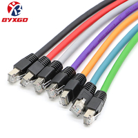 Cordon de raccordement de remorquage M12 RJ45 haute flexibilité Cate5eCat6a Profinet Server Camera Profibus Fieldbus Industrial Network Ethernet Cable