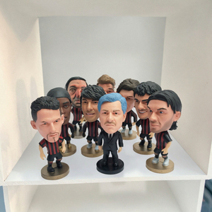Figurine PVC Milan Maldini Kaka Nesta Équipe de football – Support étanche – Cadeau de graduation tendance - Product Image 2
