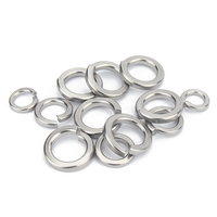 Rondelle à ressort fendue en gros, fabriquée en Chine, norme américaine ANSIB18.21.1, norme DIN127, en acier inoxydable 304 316, finition brute