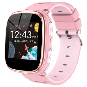 Reloj Inteligente X38 <span class=keywords><strong>para</strong></span> Niños, Caja <span class=keywords><strong>de</strong></span> Acero Inoxidable, Correa <span class=keywords><strong>de</strong></span> Silicona, Alarma, Calendario, 26 Juegos, Cámara, Música, Video, IP68, Regalo <span class=keywords><strong>de</strong></span> <span class=keywords><strong>Cumpleaños</strong></span> - Product Image 3