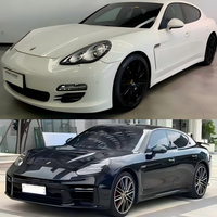 Kit de modification et de mise à niveau pour Panamera 970 (2009-2016) - Nouveau pare-chocs avant et arrière SD avec découpes pour phares antibrouillard