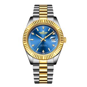 Reloj de Cuarzo Clásico de Lujo para Hombre, OEM ODM, Acero Inoxidable, Estilo Ejecutivo, Resistente al Agua 3BAR, Cristal de 36mm, Calendario, Personalizable - Product Image 4