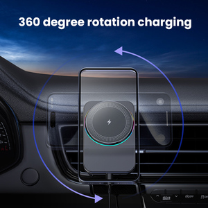 <strong>Handy</strong> 15W Air Vent Wireless Charging Phone Mount Flexible Car Accessories with Magnetic Wireless Charger for Cars New Car <strong>Holder</strong> - Product Image 3