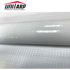 Lona de PVC para tienda imprimible, soldable, 1100dtex, 9X9, vinilo opaco, Lona Bache, 650gsm - Product Image 1