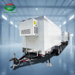 Vente directe d'usine <span class=keywords><strong>Truth</strong></span>, petite chambre froide, remorque fermée, réfrigérateur personnalisé, remorque frigorifique pour poisson, lait, viande, boîte frigorifique - Product Image 1