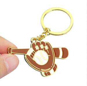 2025 Venta caliente directo de fábrica precio más bajo Popular nicho deportes llavero zapatos de béisbol guantes llavero deportes regalo llaveros - Product Image 3