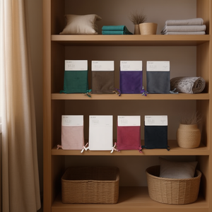 Bolsa de Terciopelo Ilan 6x8cm Colores Surtidos Paquete de 2 Piezas - Product Image 3