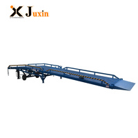 Nouveau type de rampe mobile hydraulique pour quai, niveleuse de quai, chariot élévateur, rampe mobile pour conteneurs, rampe de chargement