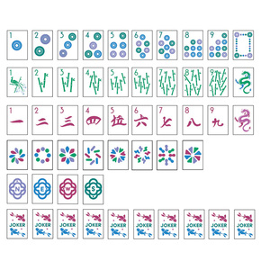 Custom Acrylic American Mahjong Tiles Set Luxury Modern Eco-Friendly Durable Portable <b>Entertainment</b> - Product Image 4
