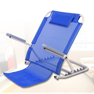 Dormitory <b>Bed</b> Backrest <b>Support</b> KBJ-221 Adjustable <b>For</b> Elderly And Students With Mesh Design And Armrests - Product Image 1